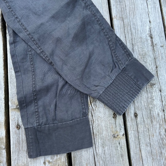 Part Two⎪Gray Linen Joggers - Picture 7 of 9